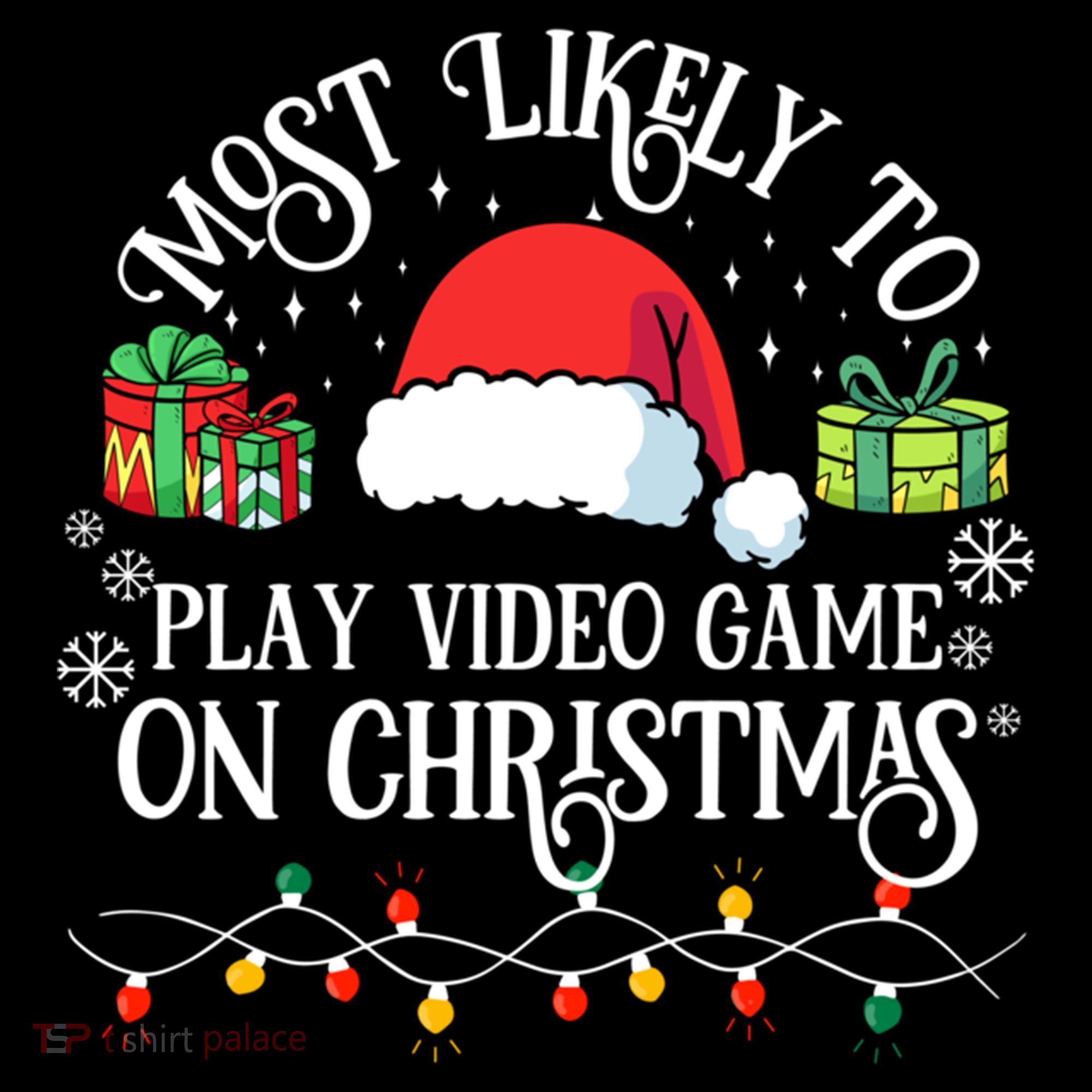 Most Likely To Play Videogame On Christmas Funny Xmas Pajama Funny Gift Coffee Mug
