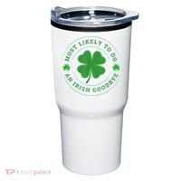 Most Likely To Do An Irish Goodbye St Patricks Day Tumbler thumb 0