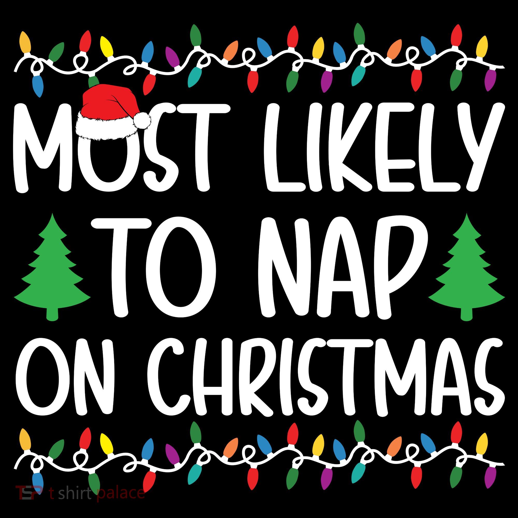 Most Likely To Nap On Christmas Shirts For Family Coffee Mug