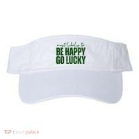 Most Likely To Be Happy Go Lucky St Patricks Day Visor thumb 0