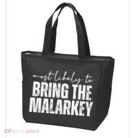 Most Likely To Bring The Malarkey St Patricks Tote Bag thumb 3