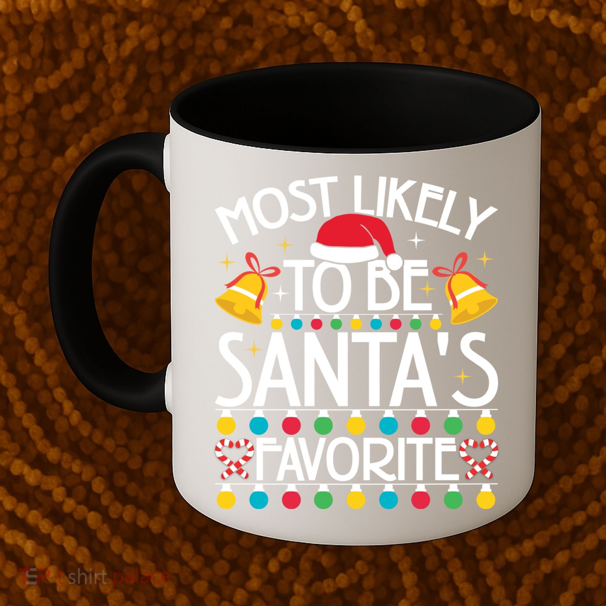 Most Likely To Be SantaS Favorite Family Christmas Gift Coffee Mug