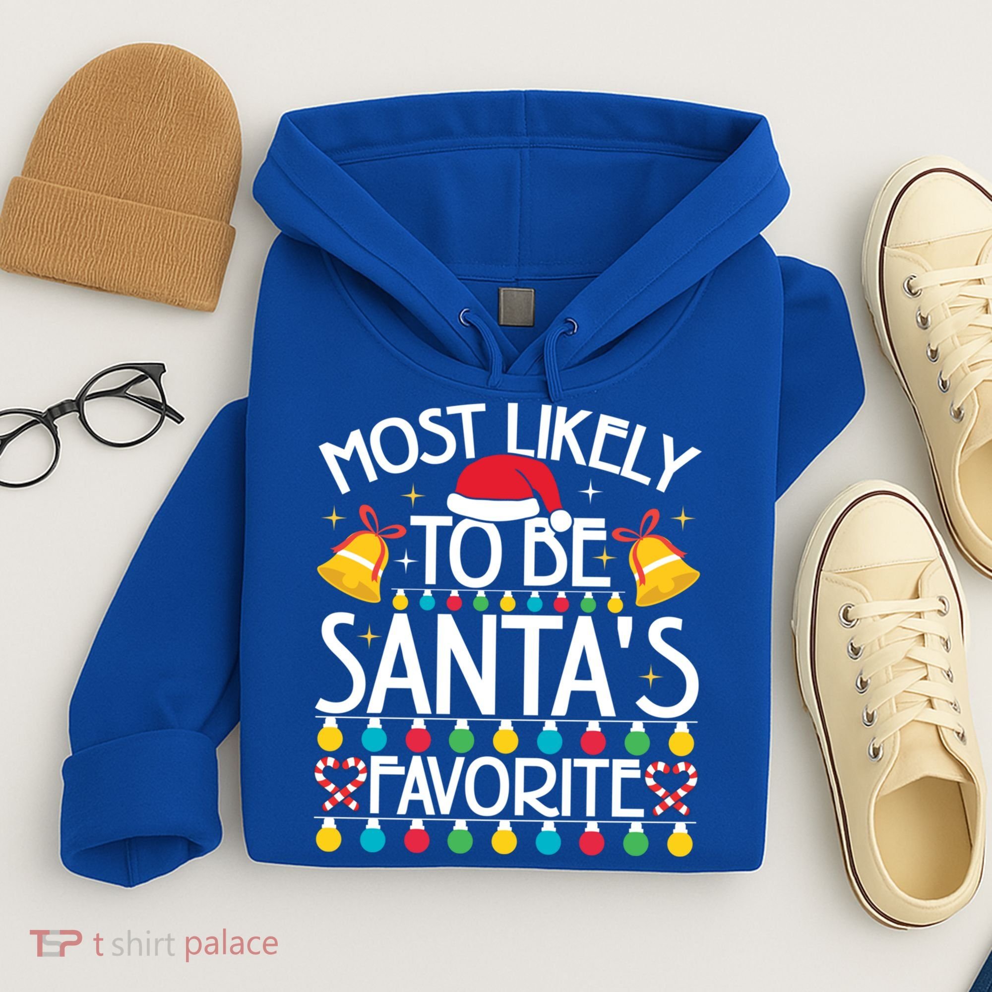 Most Likely To Be SantaS Favorite Family Christmas Gift Hoodie