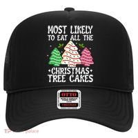 Most Likely To Eat All The Christmas Tree Cakes Funny Xmas Hat thumb 0