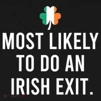 Most Likely To Do An Irish Exit Women's Hoodie thumb 2