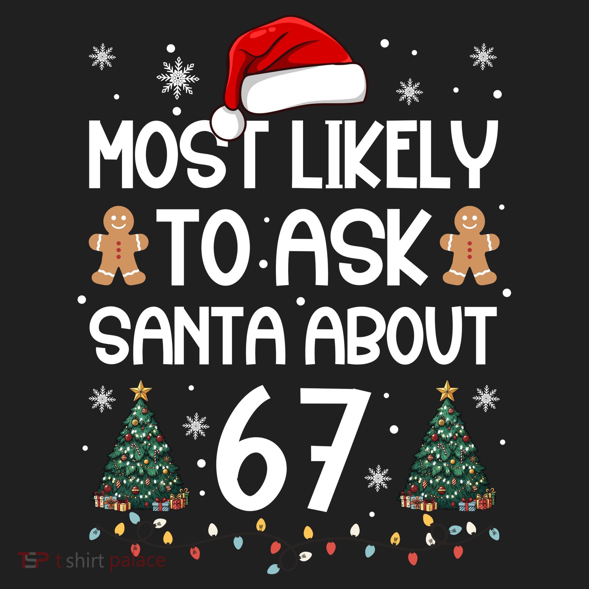 Most Likely To Ask Santa About 67 Beanie
