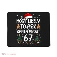 Most Likely To Ask Santa About 67 Mousepad thumb 0