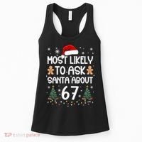 Most Likely To Ask Santa About 67 Women's Tank Top thumb 0