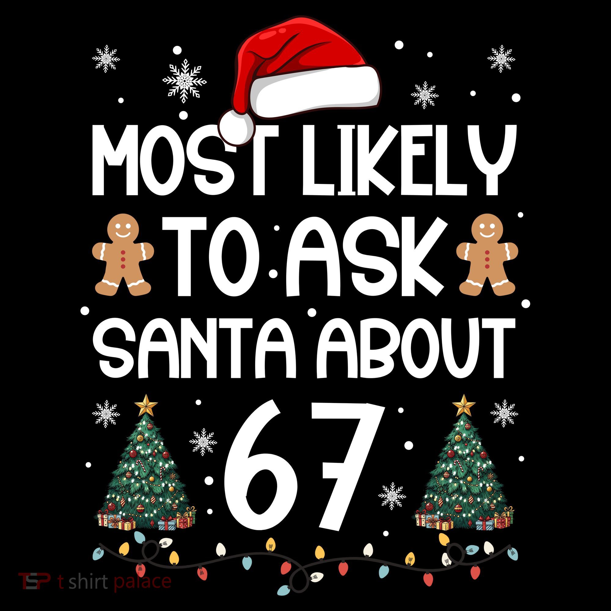 Most Likely To Ask Santa About 67 Toddler Hoodie