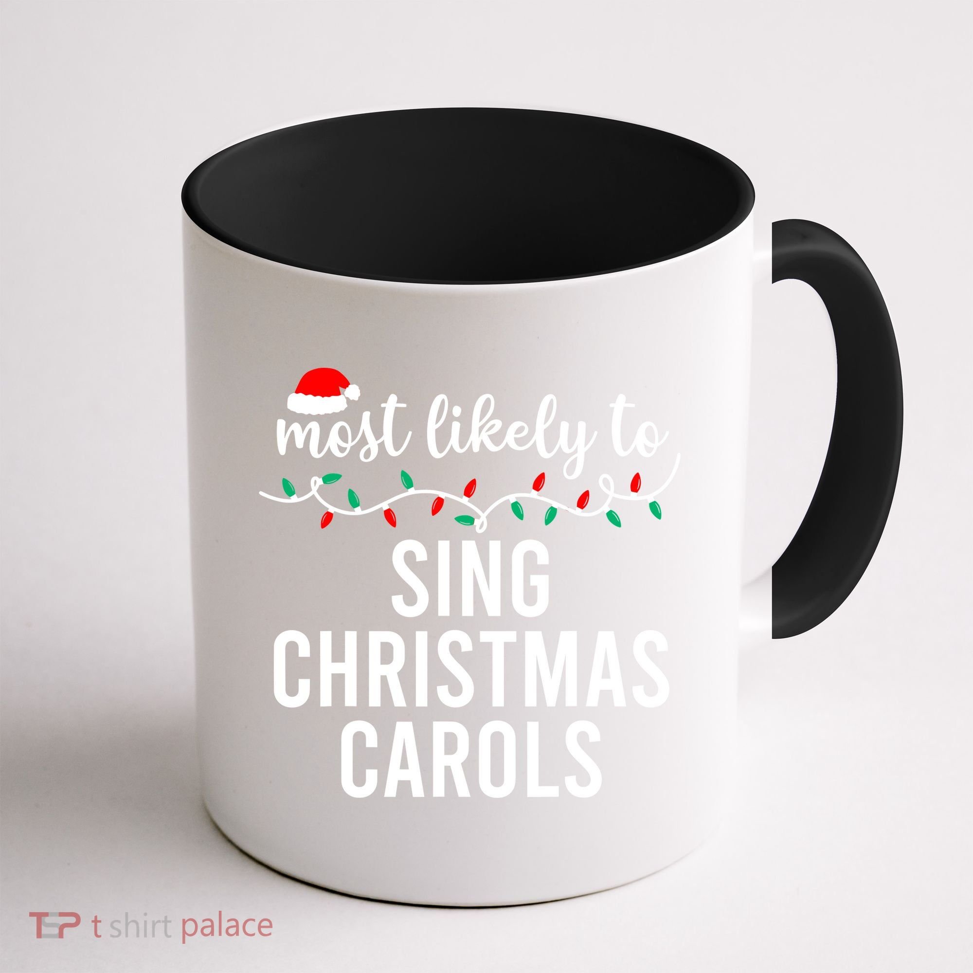 Most Likely To Christmas Matching Family Pajamas Funny Coffee Mug