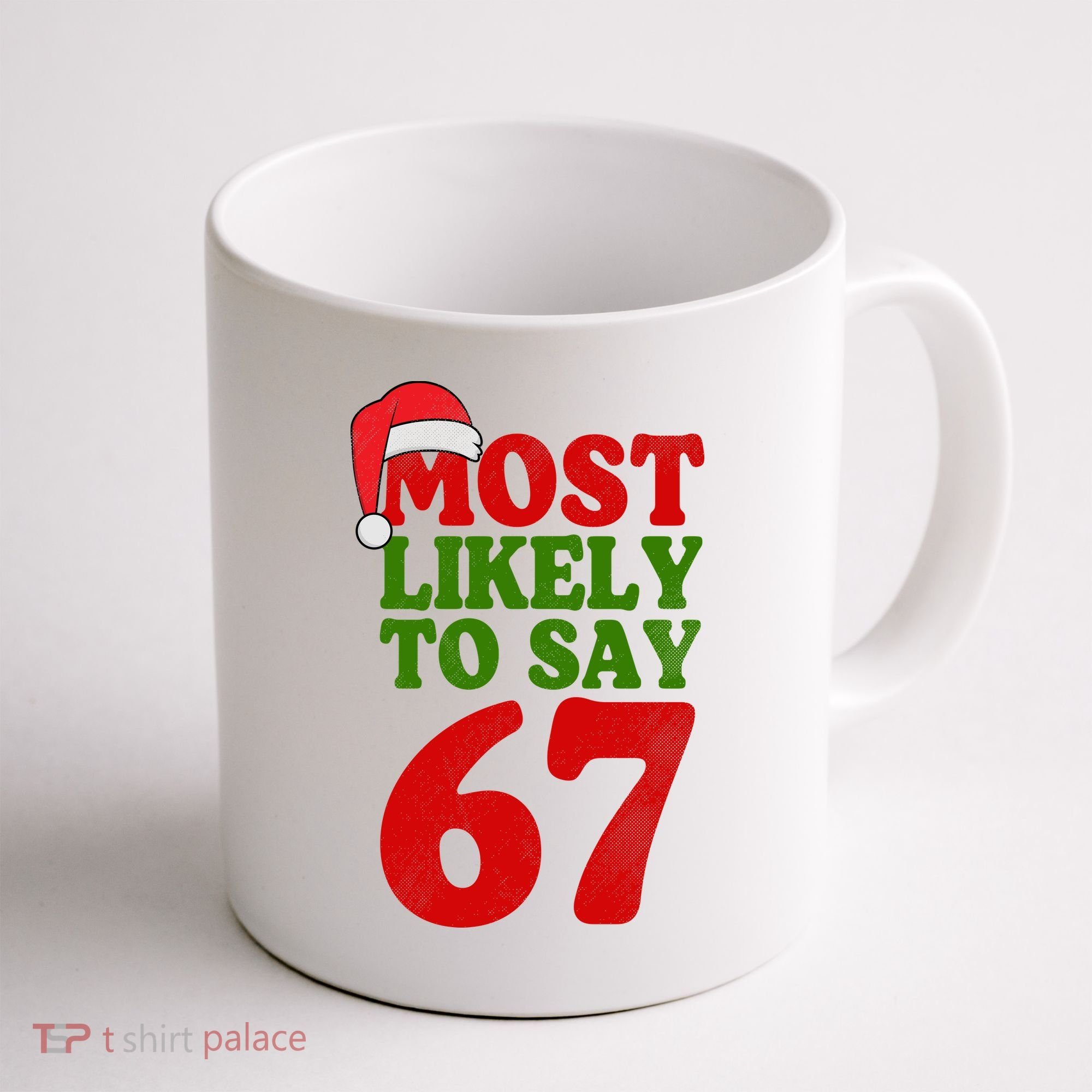 Most Likely To Say 67 Funny Christmas Coffee Mug