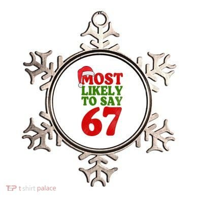 Most Likely To Say 67 Funny Christmas Ornament