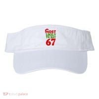 Most Likely To Say 67 Funny Christmas Visor thumb 0