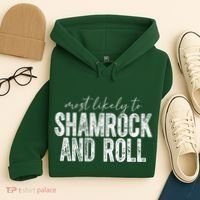 Most Likely To Be Happy Go Lucky Funny St Patricks Day Hoodie thumb 4