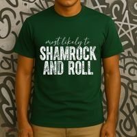 Most Likely To Be Happy Go Lucky Funny St Patricks Day T-Shirt thumb 3