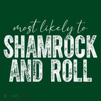 Most Likely To Be Happy Go Lucky Funny St Patricks Day Mousepad thumb 1