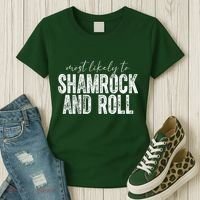 Most Likely To Be Happy Go Lucky Funny St Patricks Day Women's T-Shirt thumb 3