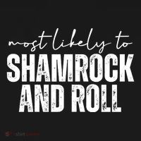 Most Likely To Shamrock And Roll St Patricks Visor thumb 3