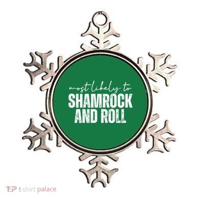 Most Likely To Shamrock And Roll St Patricks Ornament