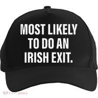 Most Likely To Do An Irish Goodbye Five-Panel Snapback Cap thumb 0