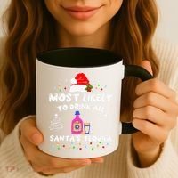 Most Likely To Drink All SantaS Tequila Matching Christmas Coffee Mug thumb 3