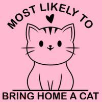 Most Likely To Bring Home A Cat Funny Kids Long Sleeve Shirt thumb 2
