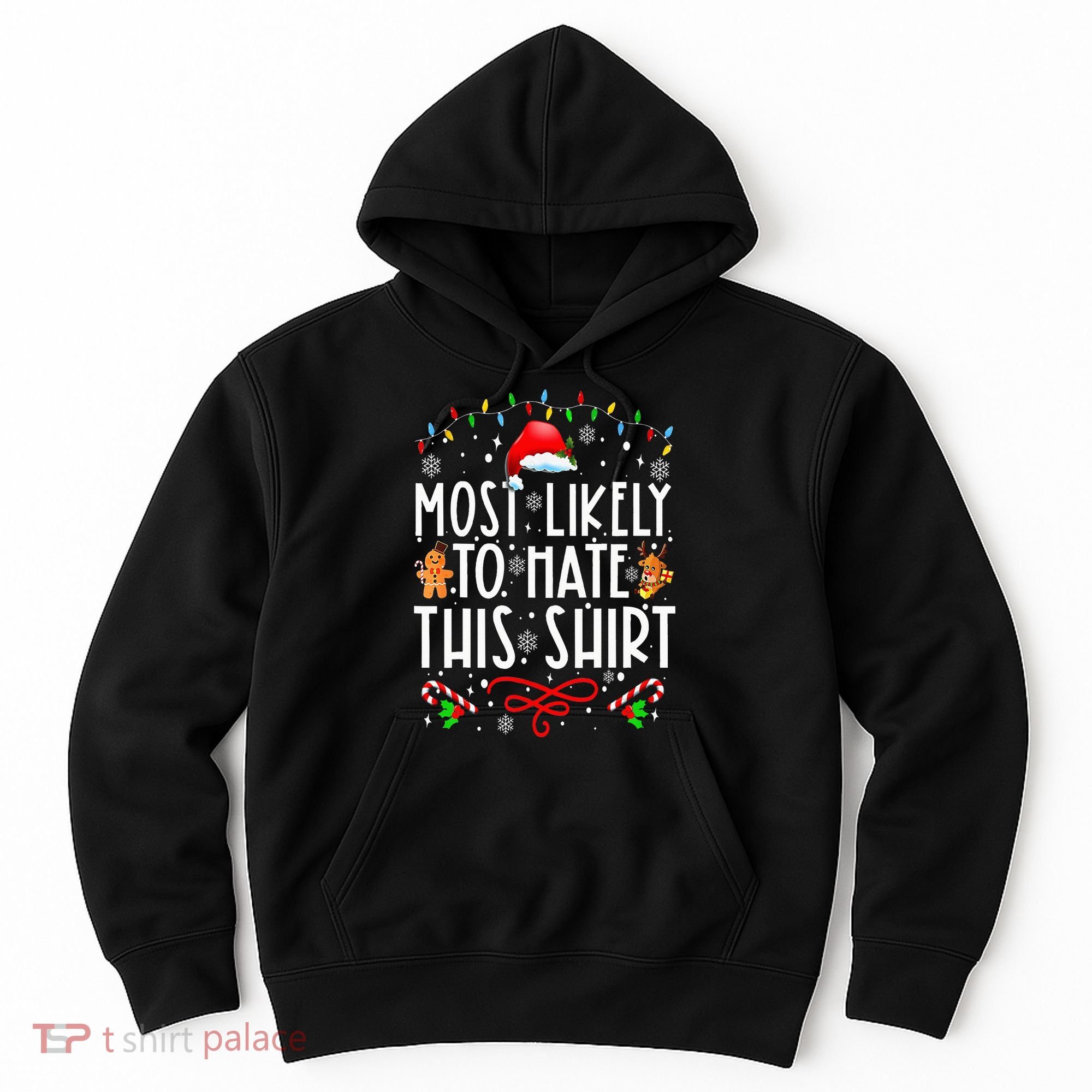 Most Likely To Hate This Family Christmas Pajamas Hoodie