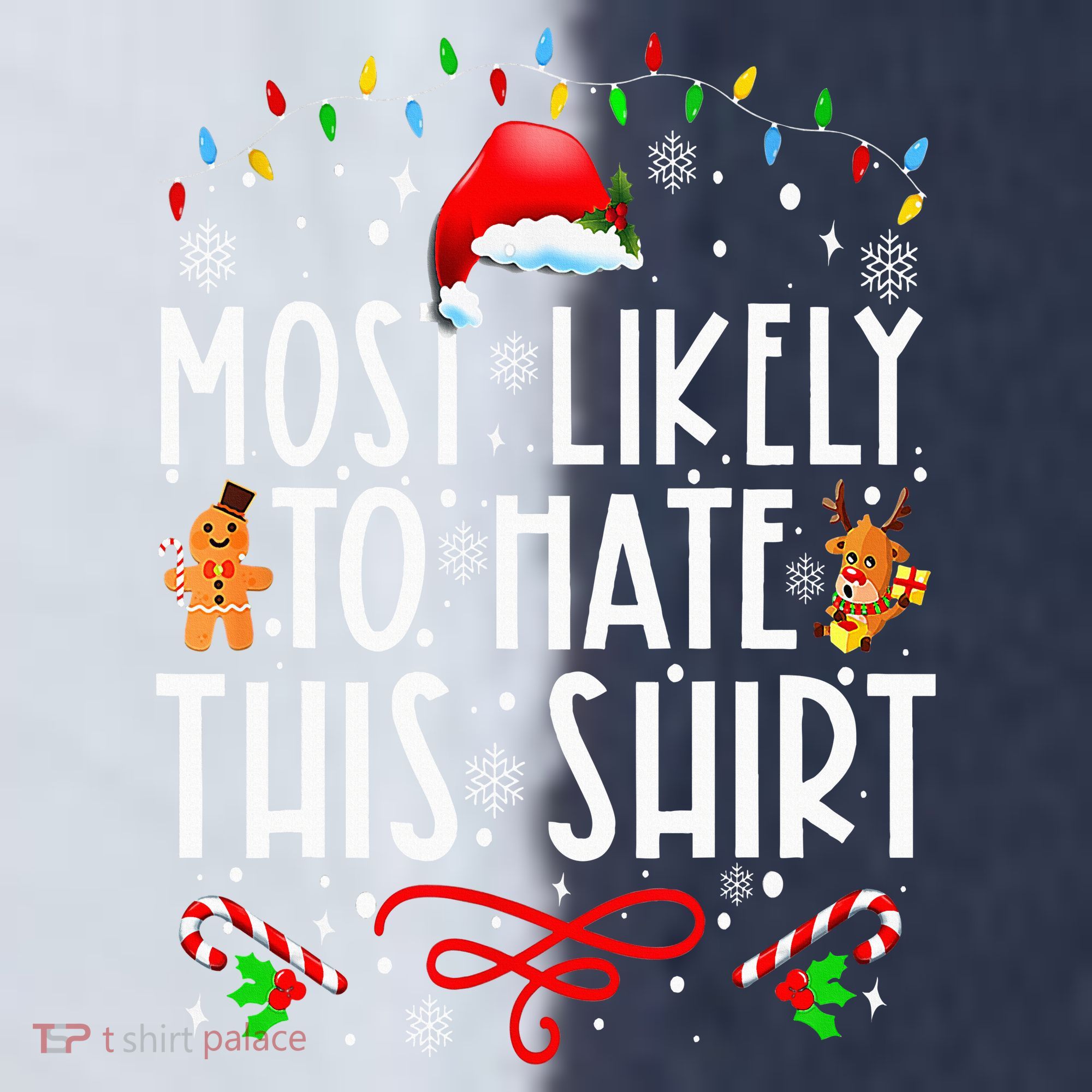 Most Likely To Hate This Family Christmas Pajamas Sport-Tek Competitor United Soccer Jersey