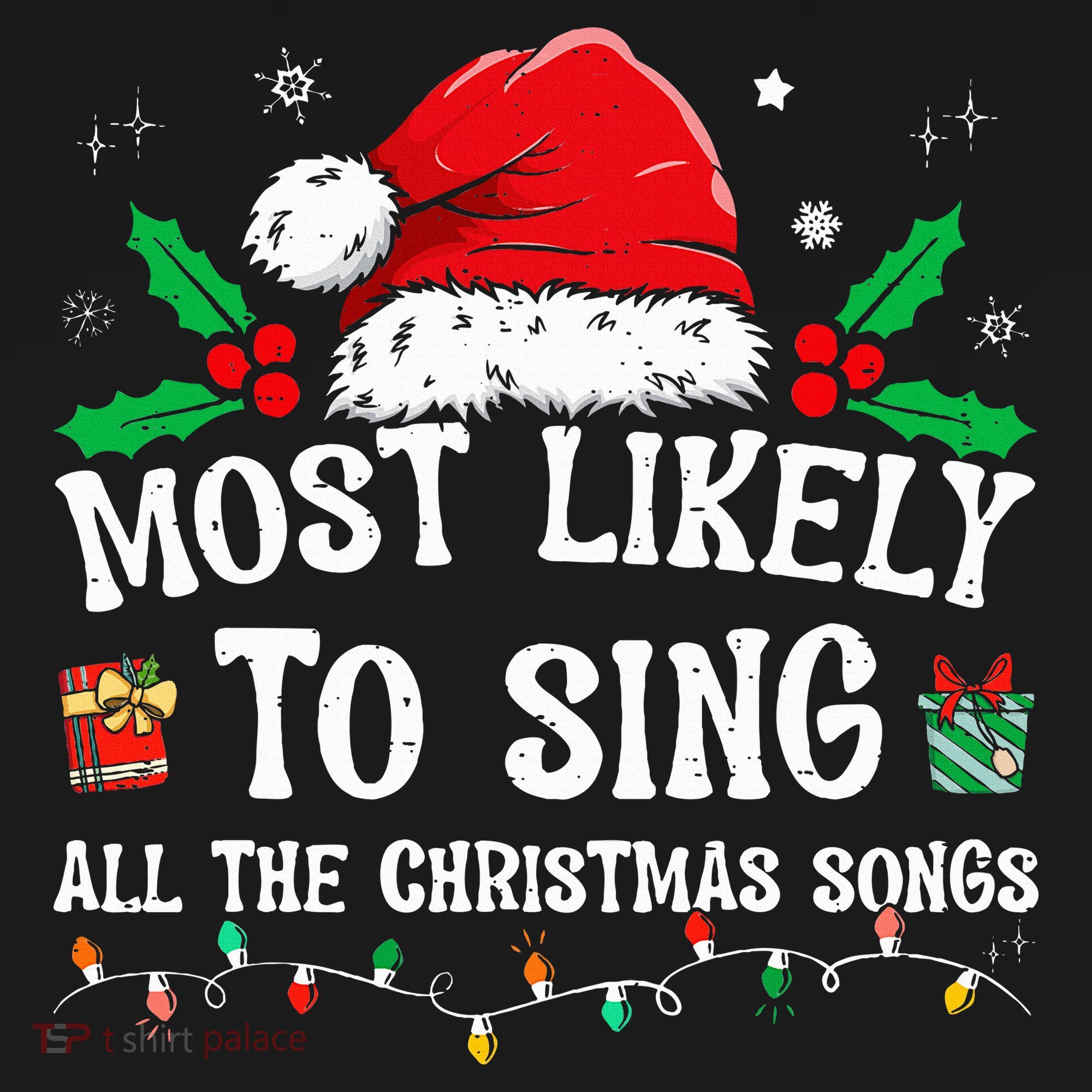 Most Likely To Sing All The Christmas Songs Baby Bodysuit