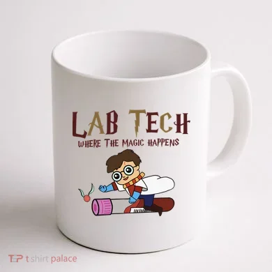 Magic Lab Tech Laboratory Laboratory Scientist Wizardry Lab Week Coffee Mug back