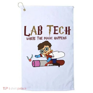 Magic Lab Tech Laboratory Laboratory Scientist Wizardry Lab Week Golf Towel