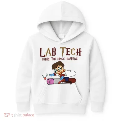 Magic Lab Tech Laboratory Laboratory Scientist Wizardry Lab Week Kids Hoodie