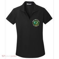 Most Likley To Say 67 On St Patrick's Day Women's Dry Zone Grid Polo thumb 0