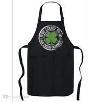 Most Likely To Do An Irish Goodbye Funny St Patricks Day Apron thumb 0