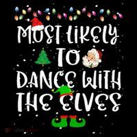 Most Likely To Dance With The Elves xmas Family  Coffee Mug thumb 5