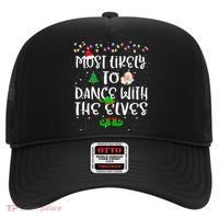 Most Likely To Dance With The Elves xmas Family  Hat thumb 0