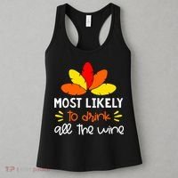 Most Likely To Matching Family Thanksgiving Pajamas Women's Tank Top thumb 3