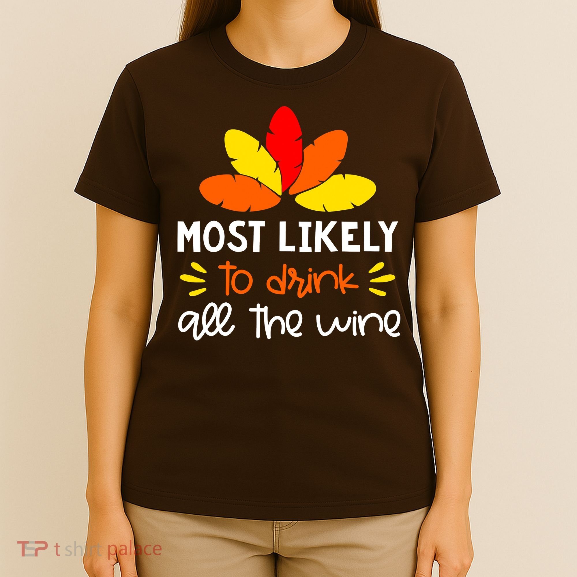 Most Likely To Matching Family Thanksgiving Pajamas T-Shirt