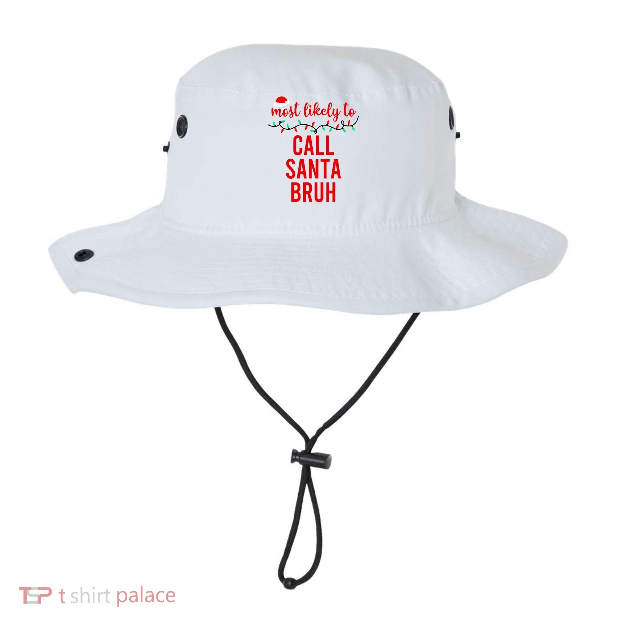 Most Likely To Call Santa Bruh Matching Funny Christmas Bucket Hat