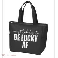 Most Likely To Be Lucky Af St Patricks Day Tote Bag thumb 3