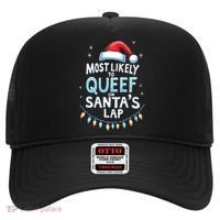 Most Likely To Queef On Santas Lap Offensive Christmas Hat thumb 0