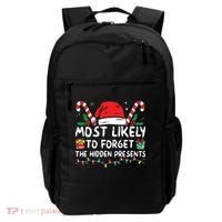 Most Likely To Forget The Hidden Presents Family Christmas Backpack thumb 0