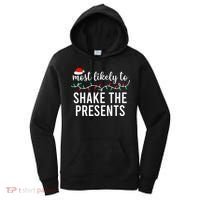 Most Likely To Christmas Matching Family Pajamas Funny Women's Hoodie thumb 0
