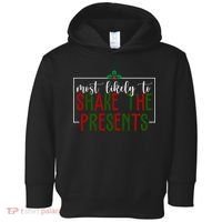 Most Likely To Shake The Presents Christmas Toddler Hoodie thumb 0