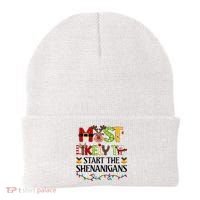 Most Likely To Start The Shenanigans Christmas Family Xmas Beanie thumb 0