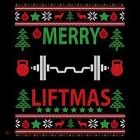 Merry Liftmas Ugly Christmas Sweater Gym Workout Gift Coffee Mug thumb 5