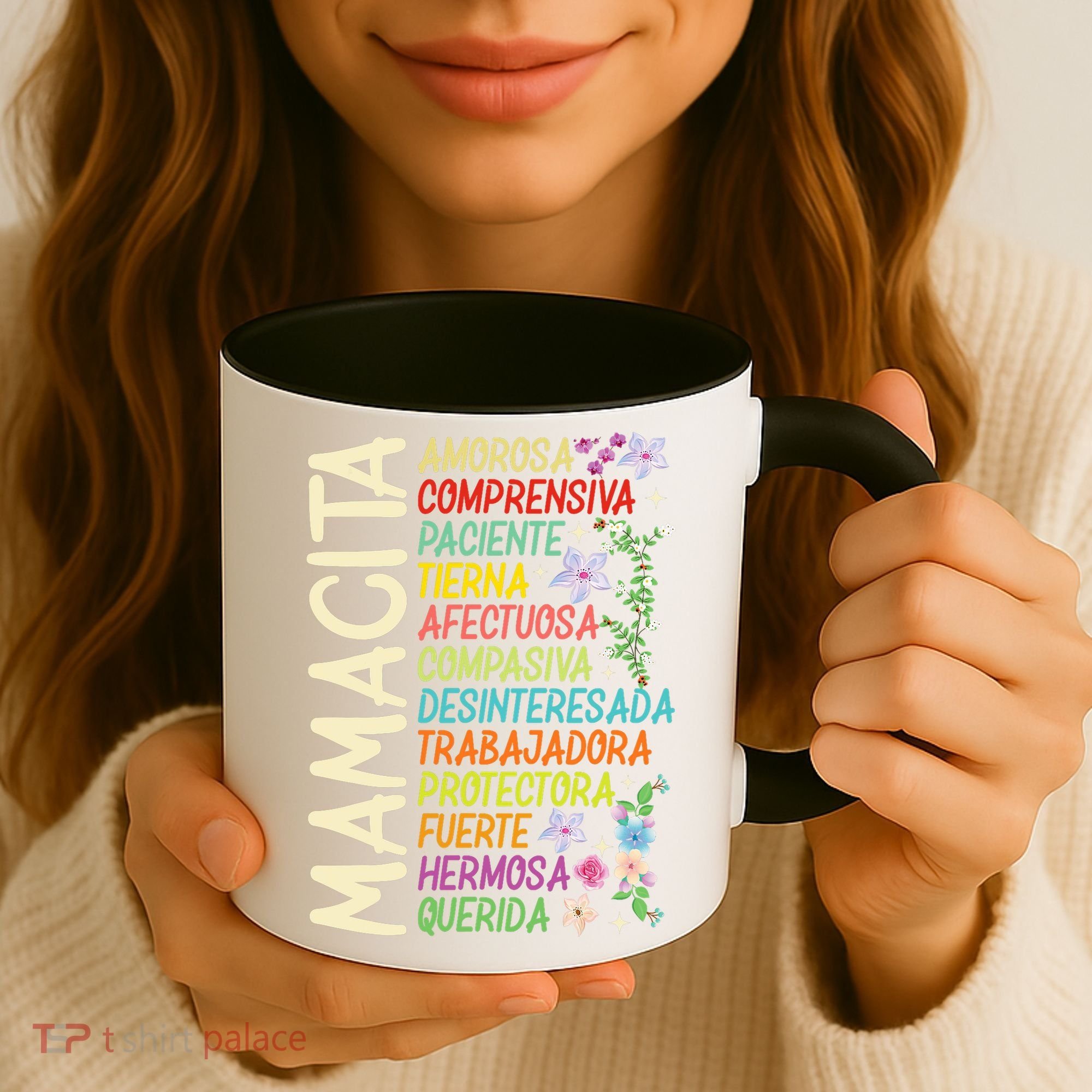 Mother Loving Understanding Patient I Love Mom Mother's Day  Coffee Mug