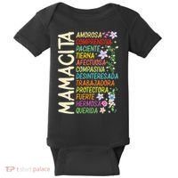 Mother Loving Understanding Patient I Love Mom Mother's Day  Baby Bodysuit thumb 0