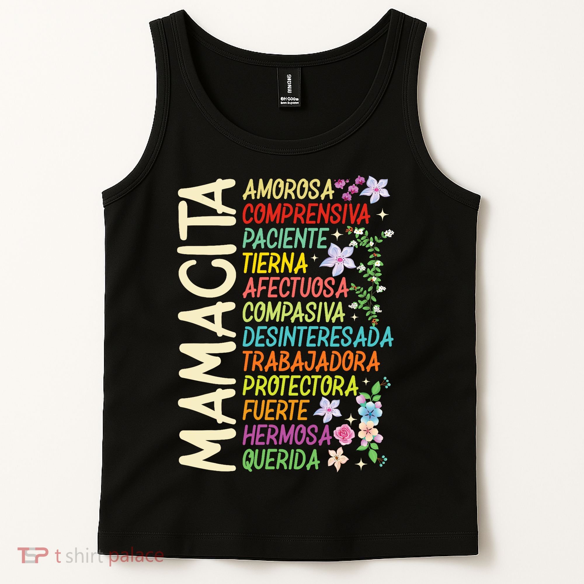 Mother Loving Understanding Patient I Love Mom Mother's Day  Tank Top