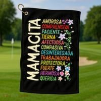 Mother Loving Understanding Patient I Love Mom Mother's Day  Golf Towel thumb 1